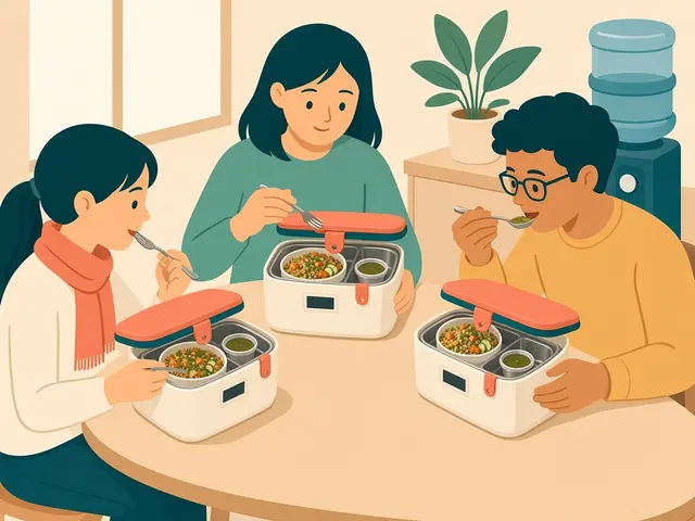 Storyboard panel 3: Eat. Lunch, without the clamshell or the plastic bag.
